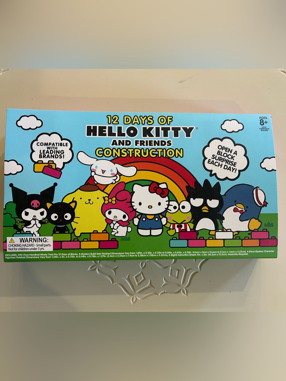 Sanrio 12 Days Of Hello Kitty And Friends Construction Building Blocks